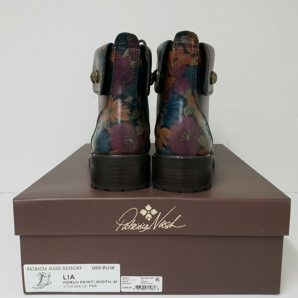 Patricia Nash Women's  Boots LIA PERUVIAN PAINT - Picture 3 of 8